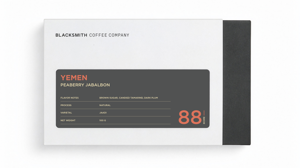 Yemen Peaberry Jabalbón | Exclusive Lots Below Zero Frozen Coffee