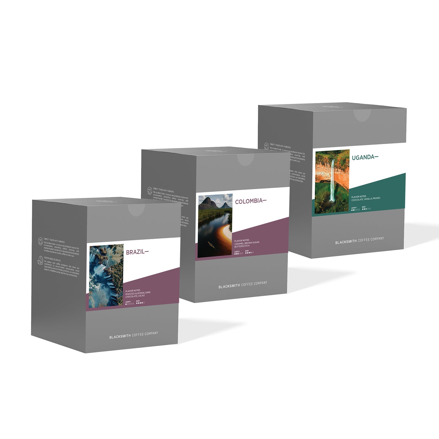 Dark Roast Coffee Capsules Limited Edition | Colombia, Uganda, Brazil