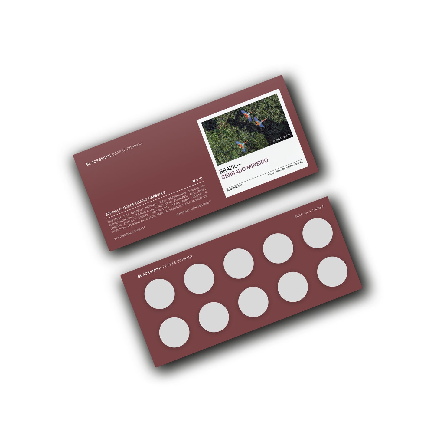 Coffee Capsules - Brazil Cerrado Mineiro: Rich, Smooth Flavor