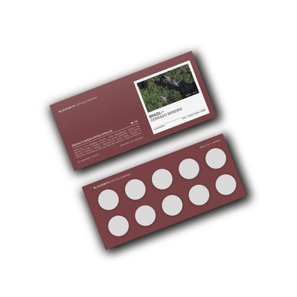 Coffee Capsules - Brazil Cerrado Mineiro: Rich, Smooth Flavor