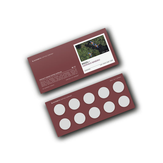 Coffee Capsules - Brazil Cerrado Mineiro: Rich, Smooth Flavor