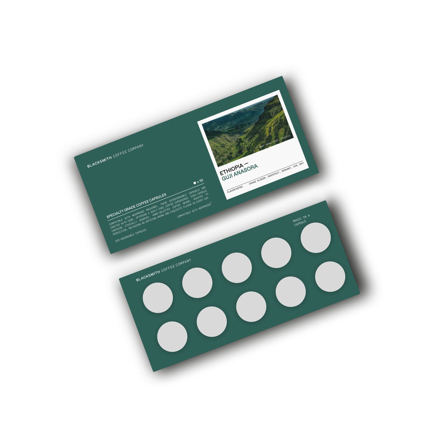 Coffee Capsules - Ethiopia Guji Anasora: Rich, Vibrant Flavors