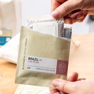 Coffee Drip Bags - Brazil Luiz Filho Sudan Rume Natural Fermented