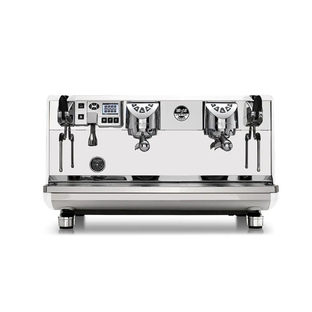 commercial espresso machine victoria arduino White Eagle T3 2 group stainless steel body