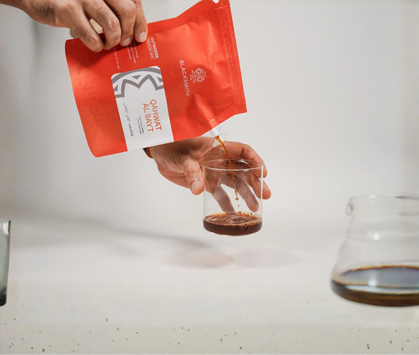 Blacksmith brew bags for specialty coffee.